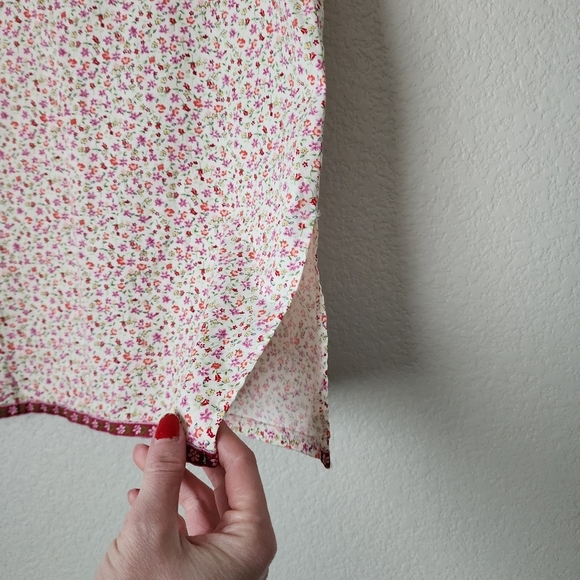 JUNCTURE x VINTAGE Y2K micro floral mini skirt size 4 - Picture 7 of 7